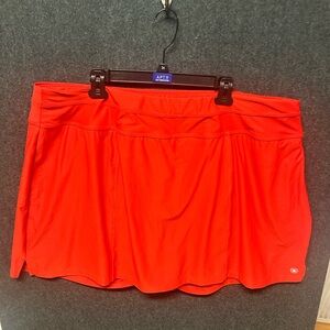 Full Beauty sports Skort Orange 26/28